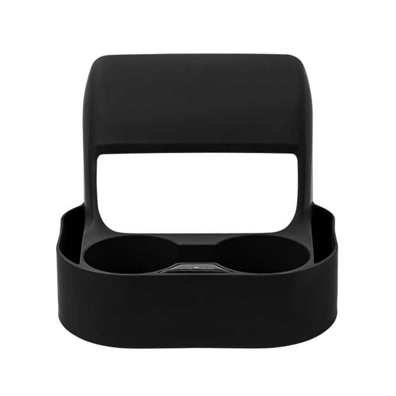 Rear Exhaust Cup Holder Storage Box for Tesla Model 3 (2017-2023) / Model Y (2020-2024)
