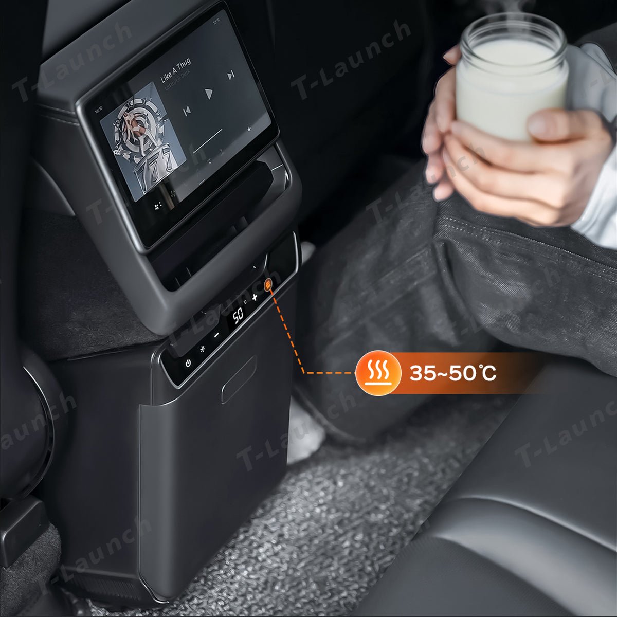 Rear Seat Refrigerator for 2026 Model Y Juniper