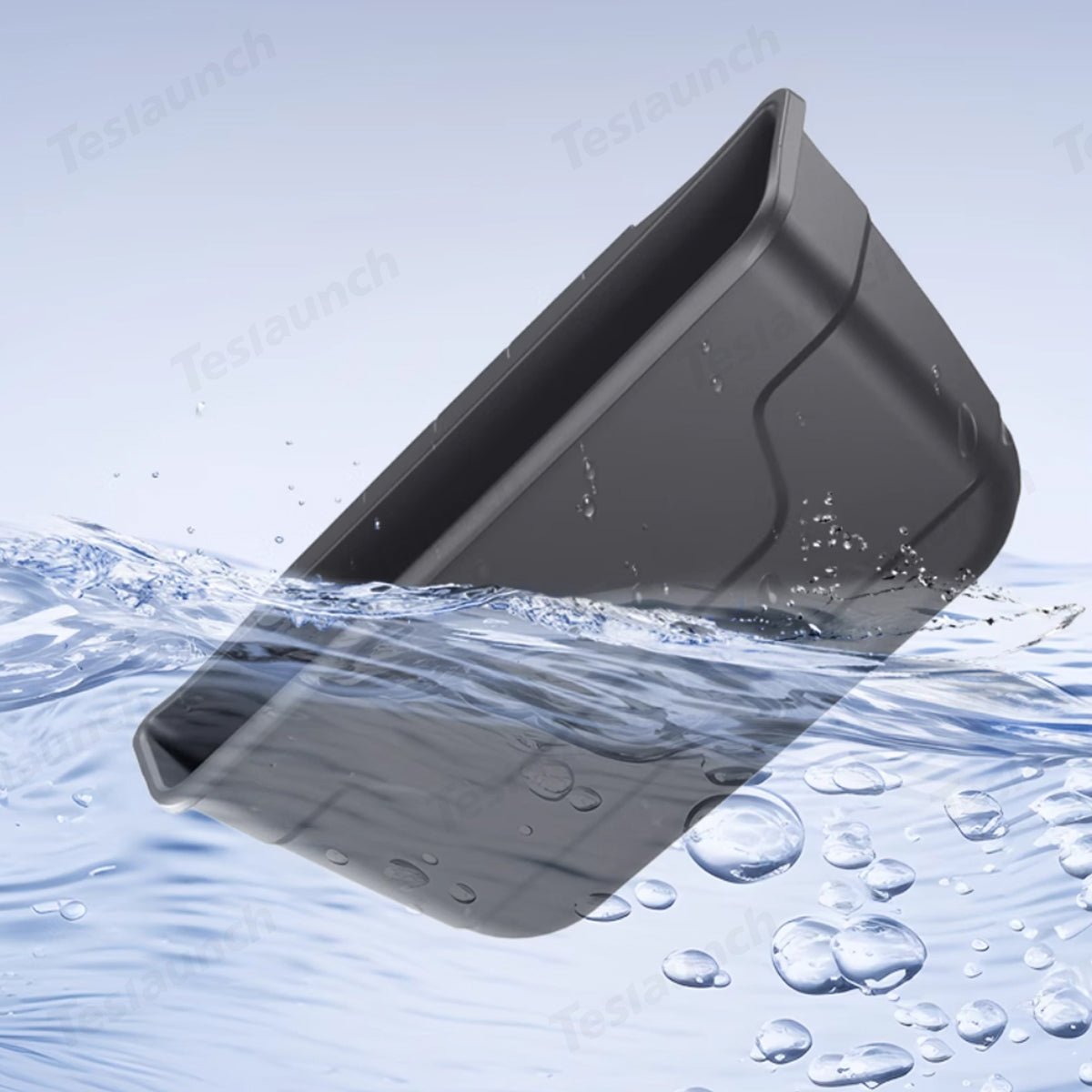 Rear Seat TPE Storage Box For Tesla Model Y Juniper 2025+/ Model 3 Highland 2024+