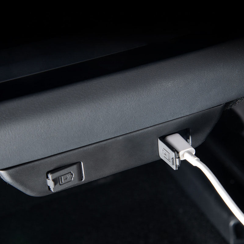Rear Seat USB Port Protection Cover for 2024+ Model 3 Highland