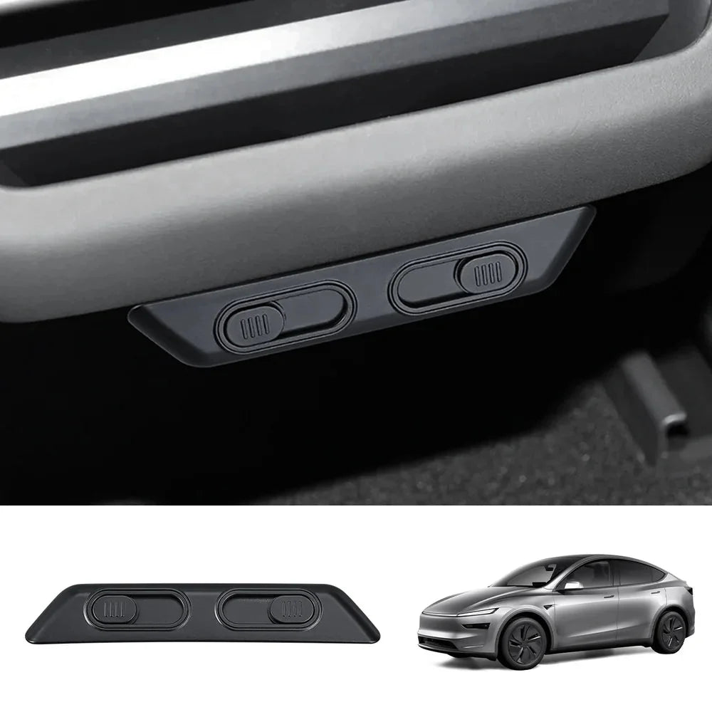 Rear Seat USB Port Protective Cover for Tesla Model Y Juniper 2025+ / Model 3 Highland 2024+