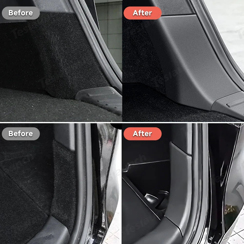 Rear Trunk Threshold Side Guards for Tesla Model Y Juniper 2025+
