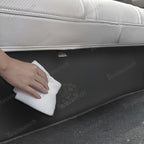 Rear Under-Seat Kick Guard – Nappa Leather Protector for Tesla Model Y Juniper 2025+