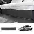 Rear Under-Seat Kick Guard – Nappa Leather Protector for Tesla Model Y Juniper 2025+