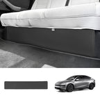 Rear Under-Seat Kick Guard – Nappa Leather Protector for Tesla Model Y Juniper 2025+