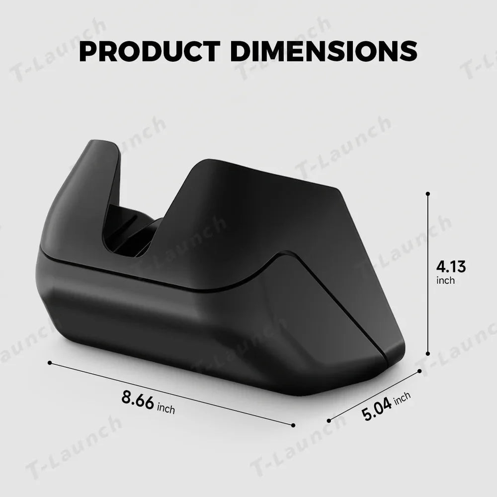 Rearview Mirror Hidden Sunglasses Holder & Storage Box for Tesla Model Y Juniper 2025+