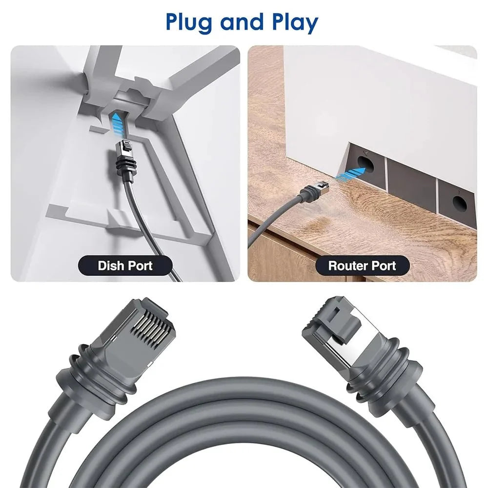 Replacement Extension Cable for Starlink Gen 3/Mini