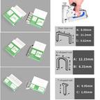 Portable Manual Rapid Clipper Stapler