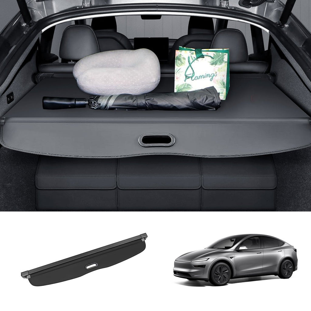 Retractable Rear Trunk Privacy Cargo Cover for Tesla Model Y Juniper 2025+