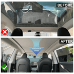Retractable Roof Sunshade for Tesla Model 3/Y - Roll Fabric Style