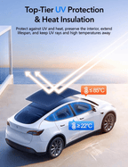 Glass Roof Sunshade for Tesla Model Y | Miroken