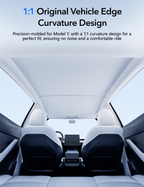 Glass Roof Sunshade for Tesla Model Y | Miroken