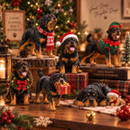 Rottweiler Advent Calendar 2026 - 24 Rottweiler Figurines