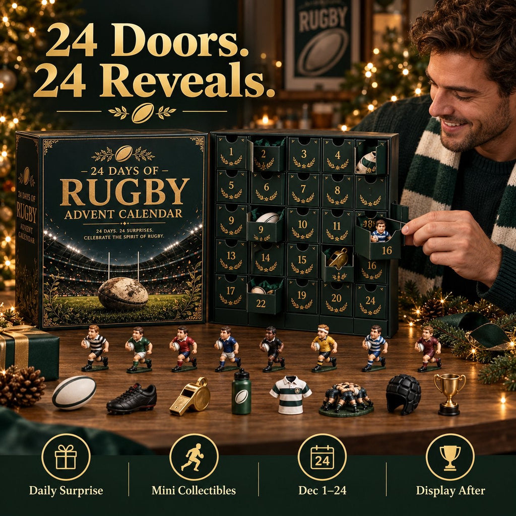 Rugby Advent Calendar 2026 - 24 Rugby Miniatures and Surprises