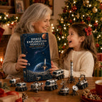 Space Exploration Advent Calendar 2026 - 24 Miniature Rockets and Rovers