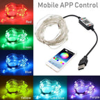 Upgraded Christmas LED String Lights