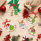 Grinch Acrylic Christmas Tree Ornament