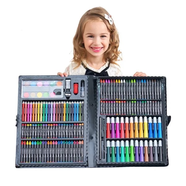 Deluxe Kids Art Supplies Set