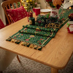 Tapestry Botanical Holiday Table Runner