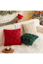 Plush Christmas pillowcase