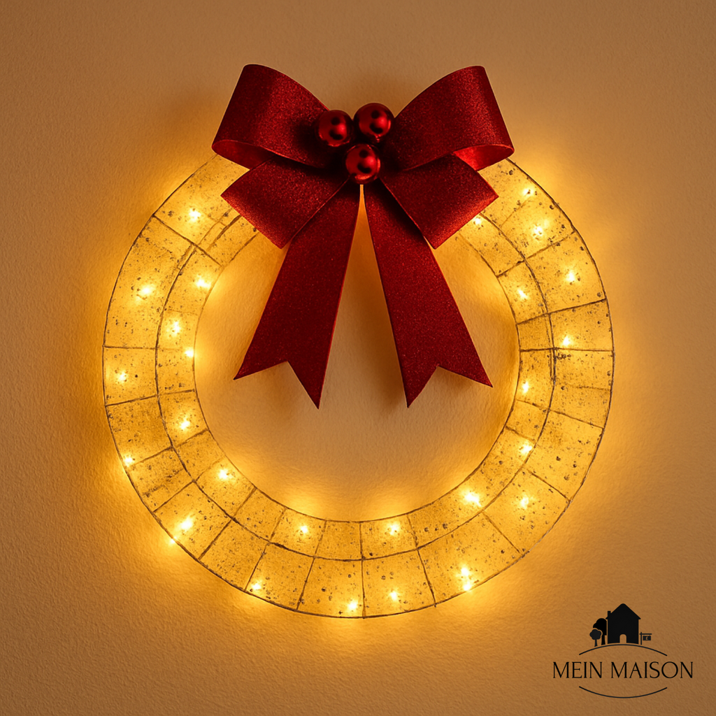 Glorina Wreath – Glowing Christmas Magic for Indoor and Outdoor