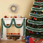Premium Green Decorative Ribbon for Wreaths and Christmas Tree Decoration