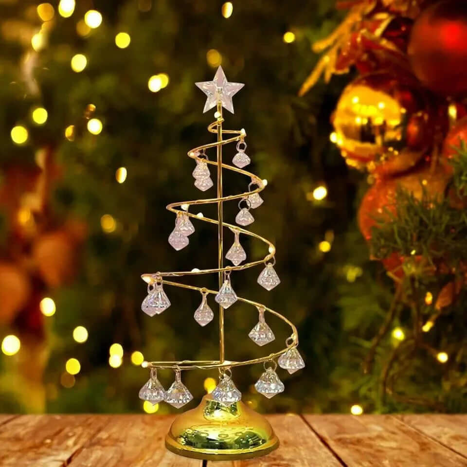 Elegant LED Christmas Tree with Warm Light for Festive Atmosphere