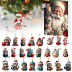 Dachshund Advent Calendar 2024 – 24 Days Christmas Countdown with Funny Figures for Dog Lovers