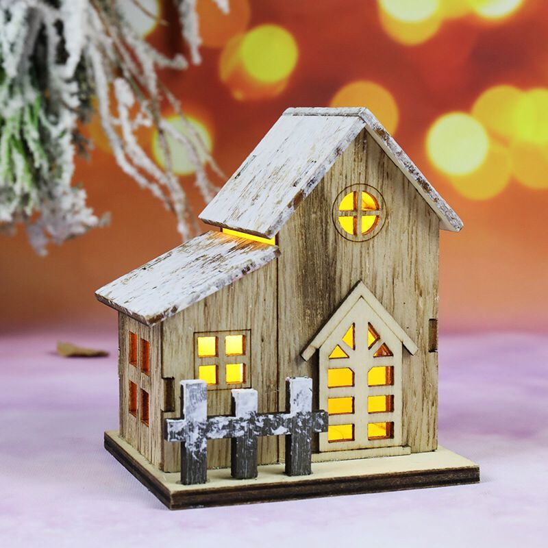Christmas Lighted House