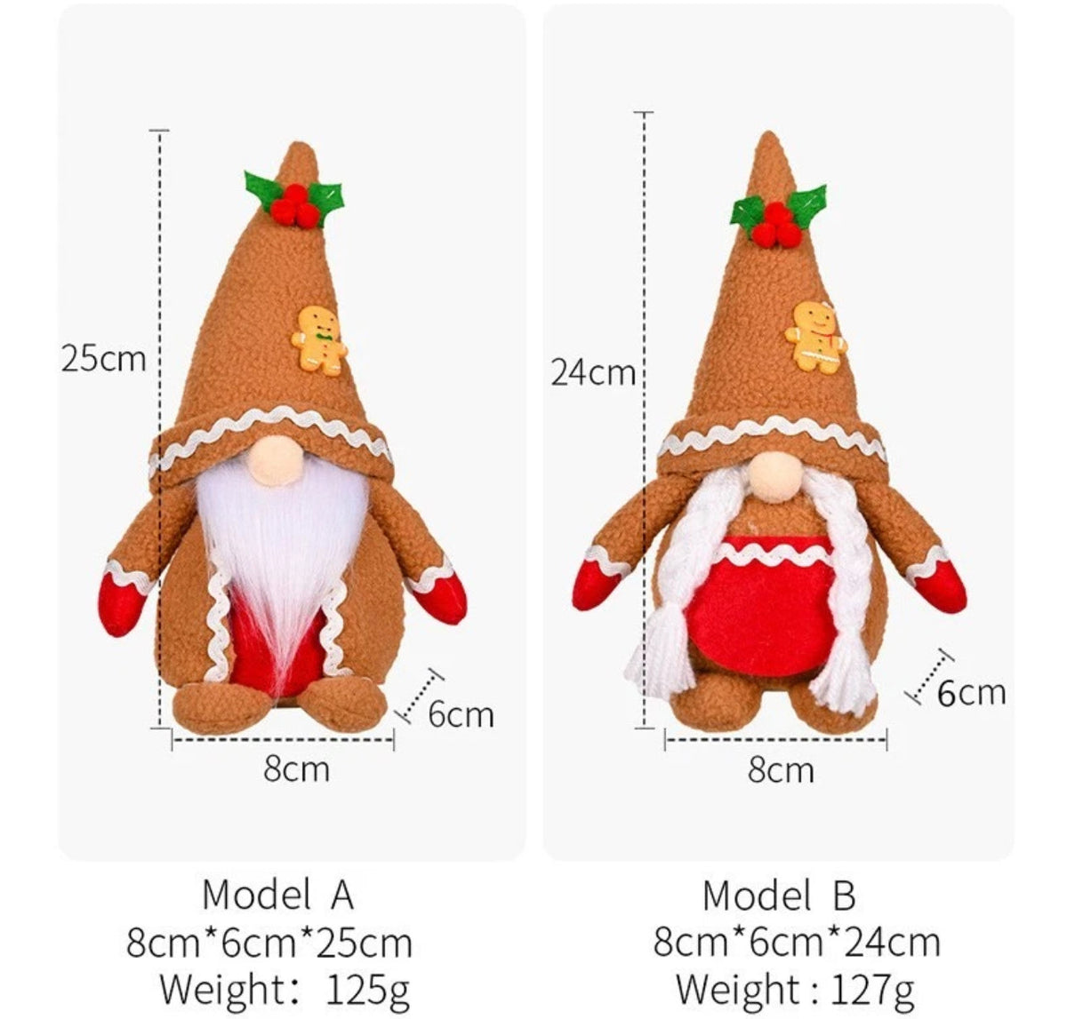 Festive Gingerbread Gonks