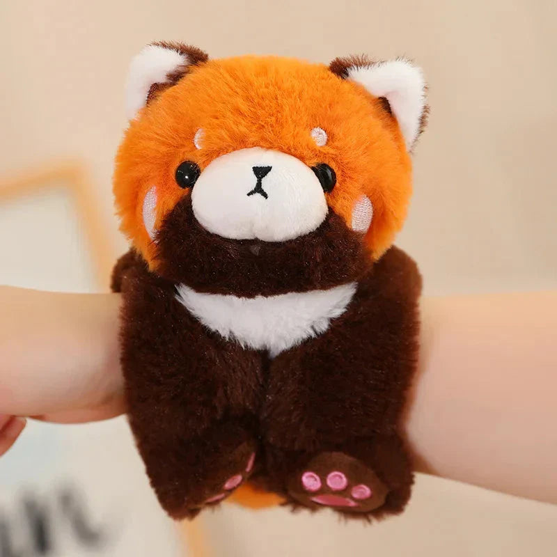 Kawaii Animal Slap Snap Wrap Wristband Plushie Collection