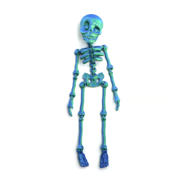 3D printed vintage skeleton magnetic figure