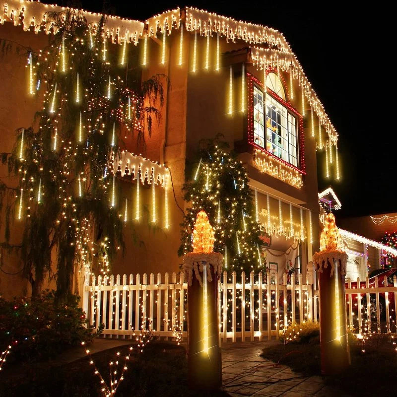 Christmas Lights Led Meteor Garden Decoration