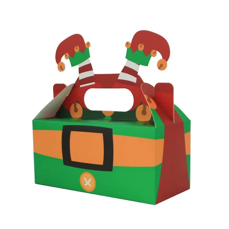 8 Piece Christmas Gift Box Set for Cookies Candy and Holiday Treats
