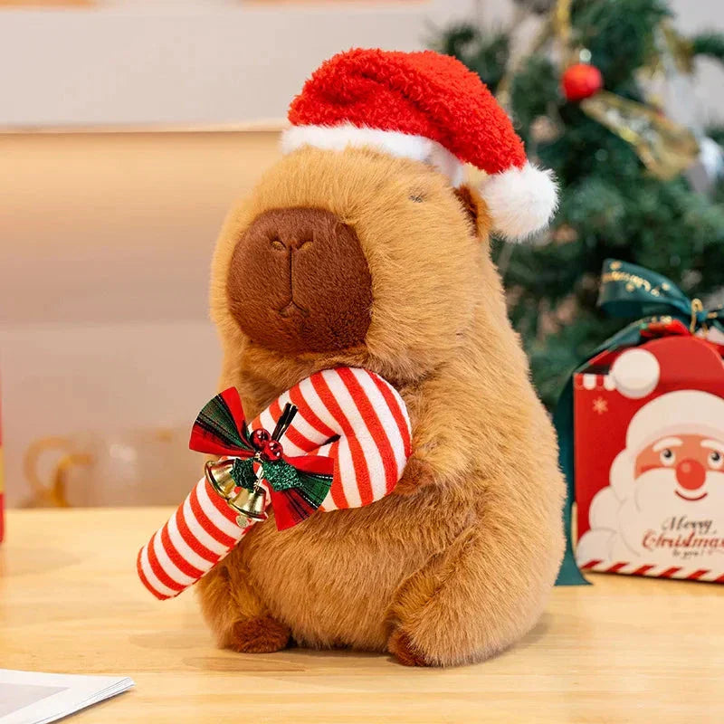 Kawaii Capybara Christmas-themed Plushies