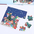 Christmas Decorations Kids Magnetic Jigsaw Puzzle