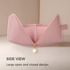 Water-Resistant Travel Cosmetic Bag with Large Capacity