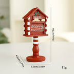 Creative Resin Christmas Micro Landscape Ornament
