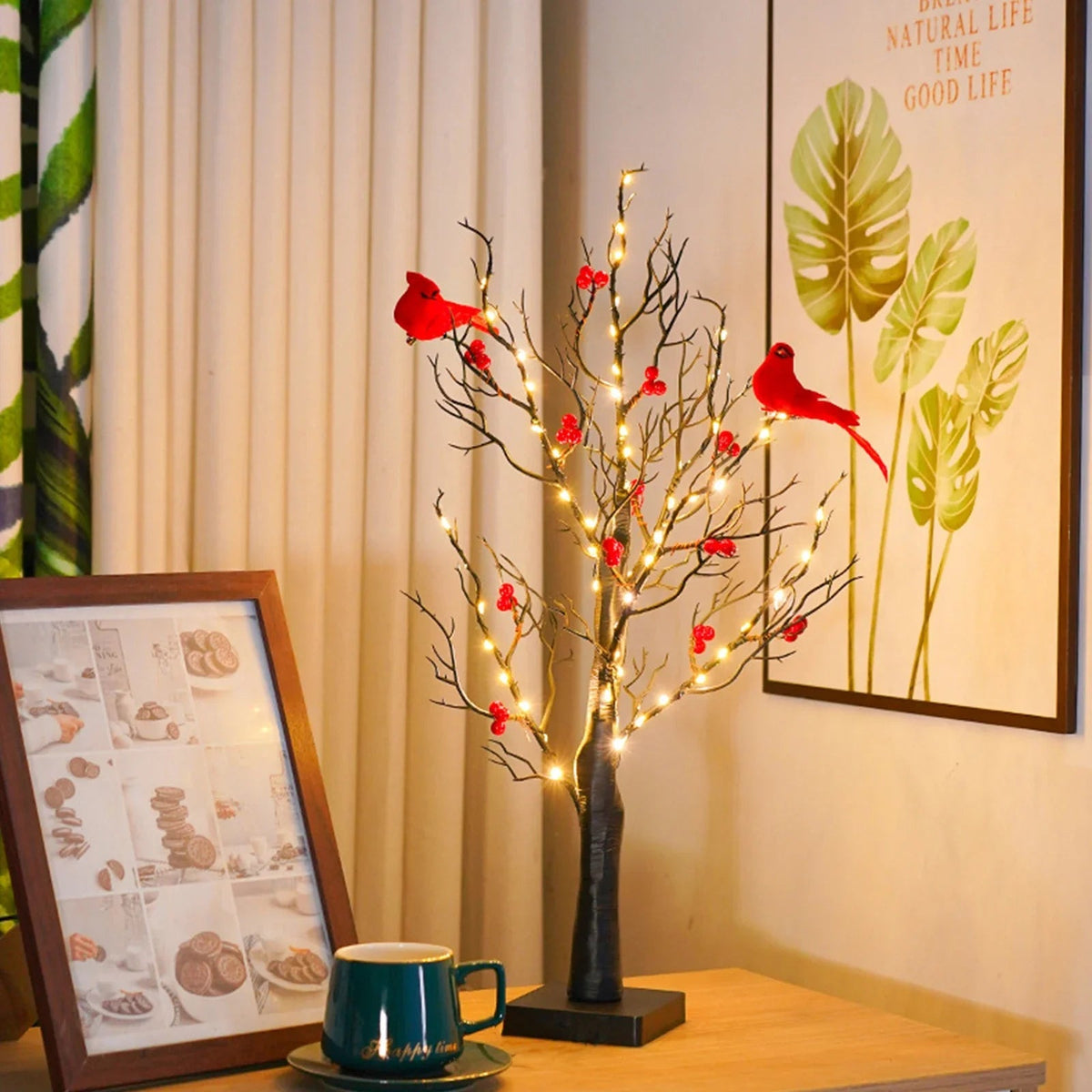 Vintage Glowing Tree