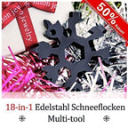 Pre-Christmas sale 18-in-1 stainless steel snowflake multi-tool
