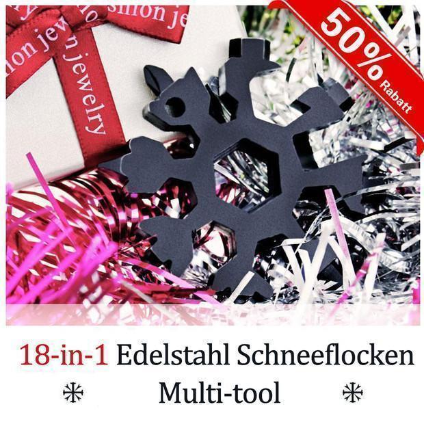 Pre-Christmas sale 18-in-1 stainless steel snowflake multi-tool