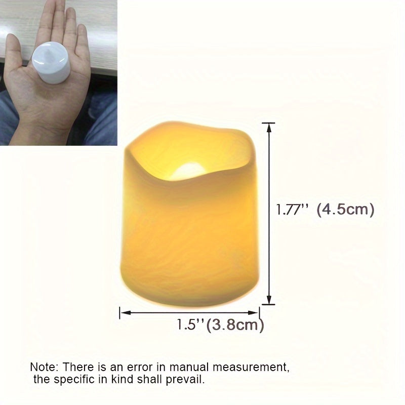 MagicGlow - Safe LED Tea Lights Set of 24