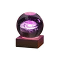 3D Galaxy Crystal Ball Night Light Decorative Lamp