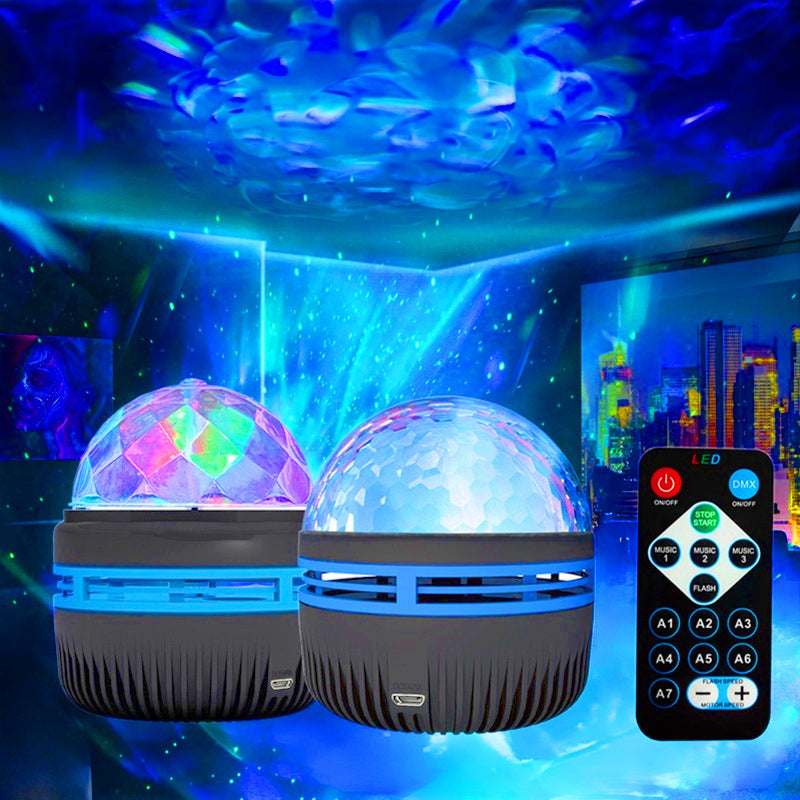 2-in-1-Northern Lights and Ocean Waves Projector