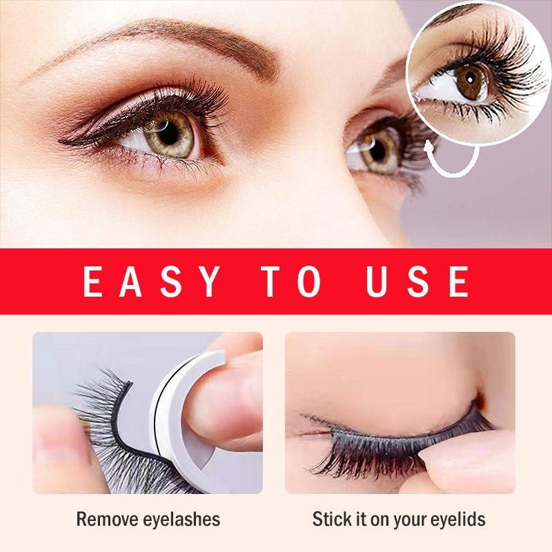 Waterproof – Reusable Self-adhesive Eyelashes