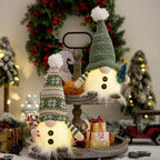 Christmas Gnome Decoration | LED Night Light | Warm Glow Holiday Ornament