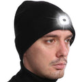Unisex Winter Warm Knit Hat Head Torch Cap