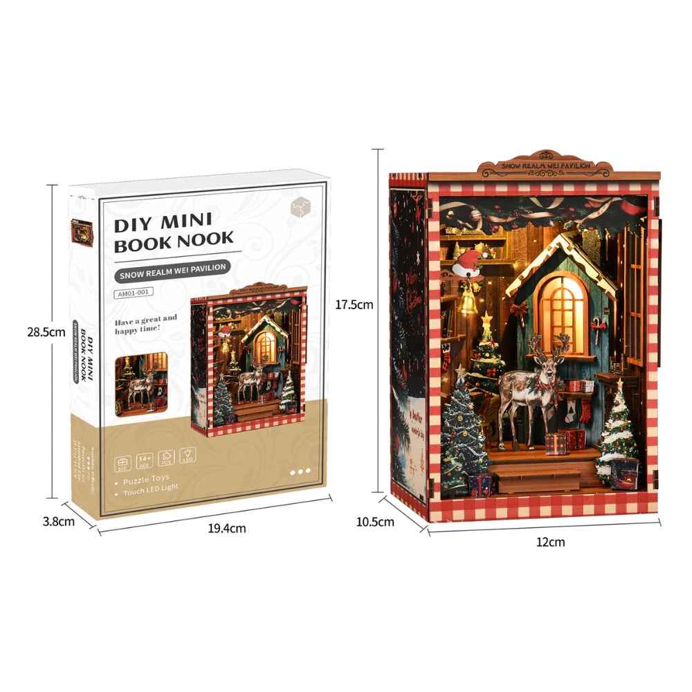 Snow Realm Wei Pavilion DIY Book Nook Kit