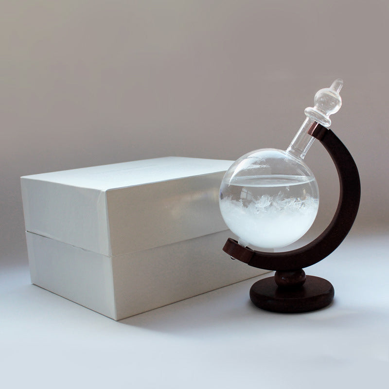Crystal Earth Weather Bottle Decoration