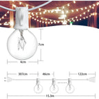 FairyFlicker String Lights - Luxurious Patio Lighting with Waterproof Protection